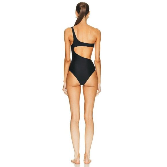 JADE SWIM Avery One Piece in Black Small New Womens Swimsuit - Picture 2 of 14